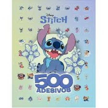 Livro com Adesivos Stitch 40 Pag c 500 Adesivos - Culturama