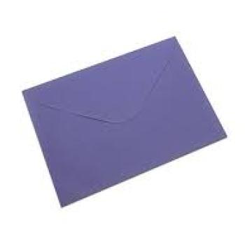 Envelope Carta Colorido 114X162 Roxo -Valor por  Unidade