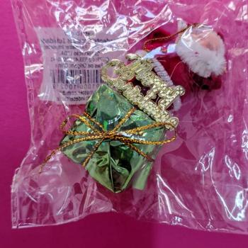 Pendente Papai Noel Sortido 5cm Natal