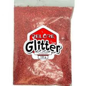 Glitter Pvc Vermelho 100g - Honey