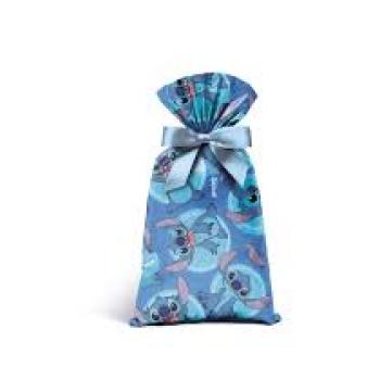 Saco Metalizado para Presente 30cm 44cm Stitch Cromus   - Valor da Unidade