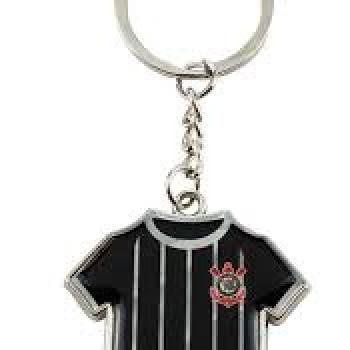 Chaveiro de Metal Camisa Corinthians Oficial
