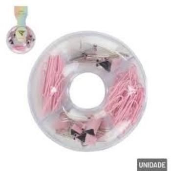 KIT Clips e Prendedores de Metal Donuts Sortidos YINS