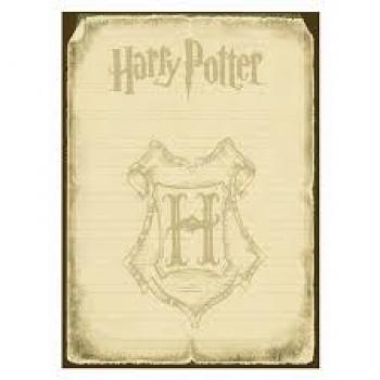 Bloco Carta Universitário Harry Potter -Dac