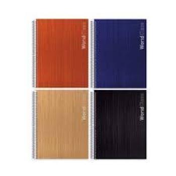 Caderno Espiral 1/4 140mmx200mm  CD 80F World Class Animativa
