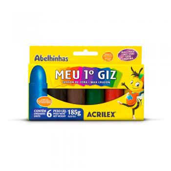 Giz de Cera meu 1º GIZ - Acrilex*
