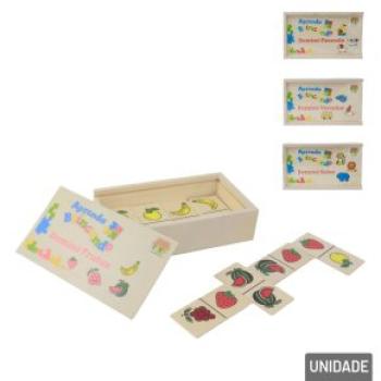 Brinquedo Educativo Infantil Domino Modelo Sortido