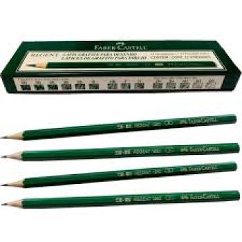 Lápis Preto Tecnico 9000 H Faber Castell - Avulso