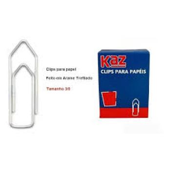 Clips para Papel Kaz Nr 0 com 100 Unidades