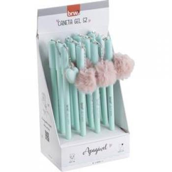 Caneta Esferográfica Divert Gel S2 Apagável 0,7 mm (Sortida) - BRW - Valor por Unidade