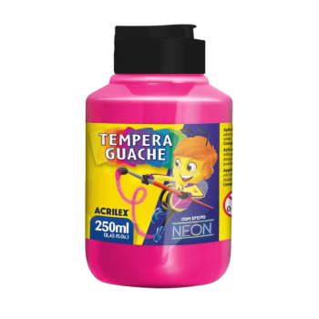 Tempera Guache 250ml Maravilha Neon - Acrilex-