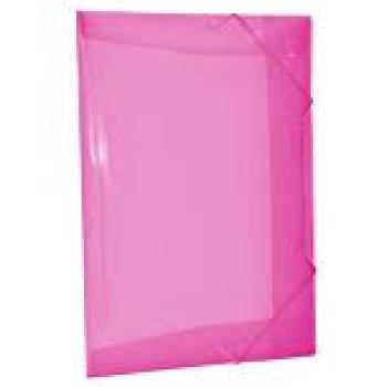 Pasta Aba Elástica Line sem Lombo Rosa - 501PP-RS com 10 Unidades