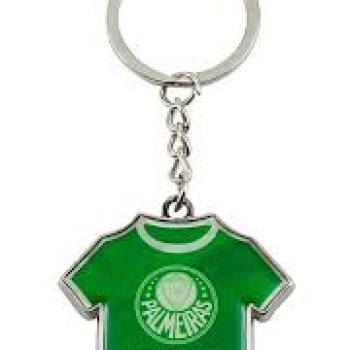 Chaveiro de Metal Camisa Sociedade Esportiva Palmeiras - Produto Oficial