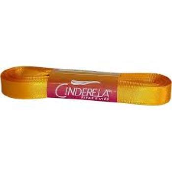 Fita de Cetim Tecida 10mx10mm Amarelo Ouro - Cinderela*