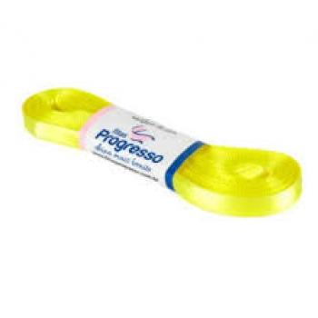 Fita de Cetim 7 mm x 10 m Amarelo Canário- Progresso