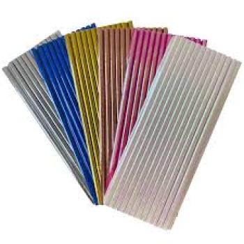 Canudo de Papel Metalizado - Yins