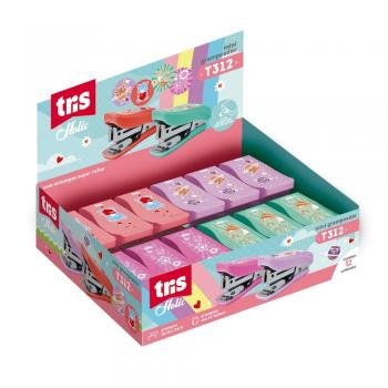 Mini Grampeador Tris Holic T312 - Valor por Unidade