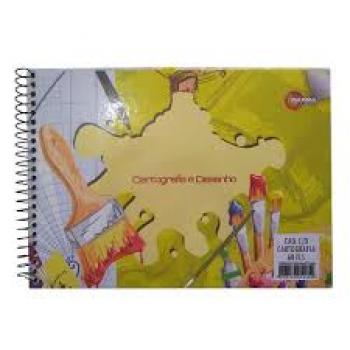 Caderno de Cartografia e Desenho 60 Fls  - Maxima