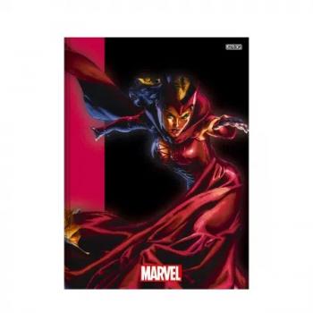 Caderno Marvel Now 1/4 Brochura Costurado 80 Folhas - Animativa