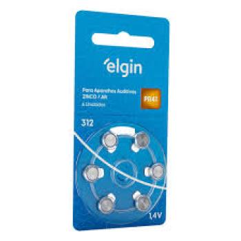 Pilha Bateria Aparelho Auditivo Zinco AR 1.4V Pr70  82419- Valor por Unidade