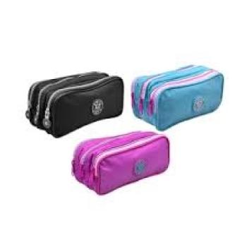 Estojo Escolar Triplo Teen Fofy Roxo FF9038x - Fofy