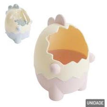 Organizador de Mesa Plástico Dinossauro Color Interpotente