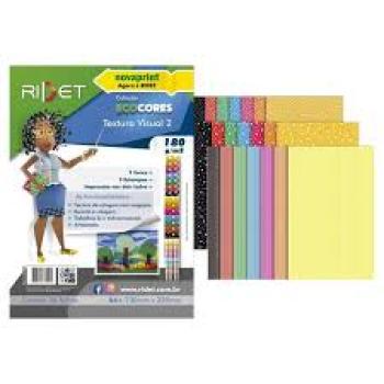 Bloco para Educação Artística Moldura A4 Decorada 120 g 32 fls. 23 cm x 32 cm - Ridet