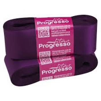 Fita de Cetim 38MM 10M Violeta Cor 675 - Progresso - Valor Por Unidade