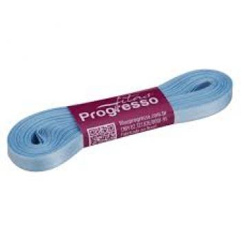 Fita de Cetim 7 mm x 10 m Azul Bebe - Progresso