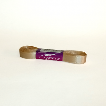 Fita de Cetim Tecida 10mx10mm Champagne - Cinderela*