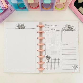 Refil Planner para Caderno Wire-o A5