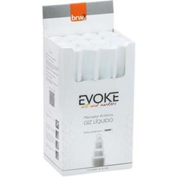 Giz Líquido Branco 6 mm - BRW - Valor por Unidade