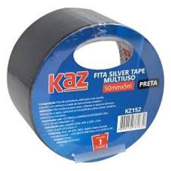 Fita Silver Tape Prata  Multiuso 50mmx5m - Kaz
