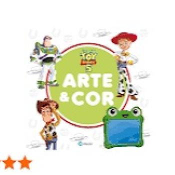 Livro de Colorir Arte e Cor Toy Story 5 36 Paginas - Culturama