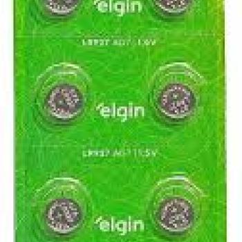 Bateria Botão LR927 1.5V Elgin - Por Unidade