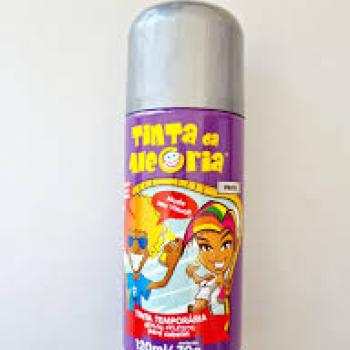 Tinta para Cabelo cor Prata 120ml Tinta da Alegria