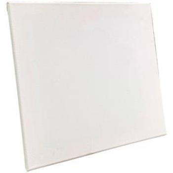 Tela para Pintura 30 cm x 30 cm Tecido com Moldura em Madeira - Stalo