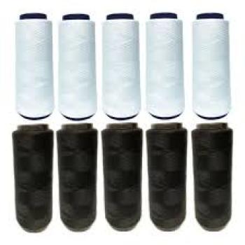 Linha de Costura Branco e Preto - Valor por Unidade - Importado