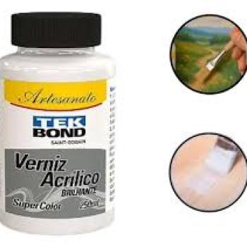 Verniz Acrilico Brilhante 250ML Tek Bond(E)