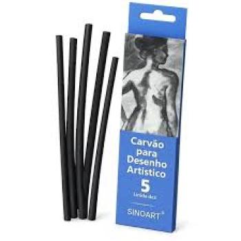Carvão Vegetal  MD Caixa com /5 SFT024 - Sinoart