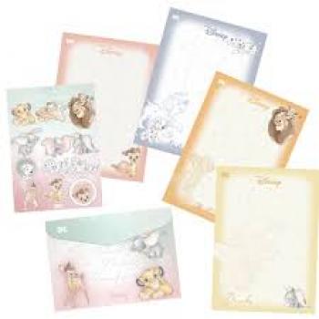 Papel de Carta Adesivo Disney