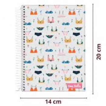 Caderno Espiral Capa Dura Stella 80 fls - Jandaia