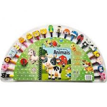Livro Brinquedo Ilustrado Kit Divertido Animais - Pae Editora