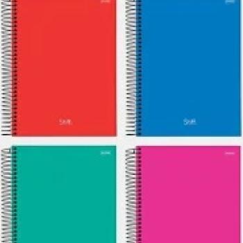 Caderno Universitário 1x1 80 Fls Slim Stiff Jandaia