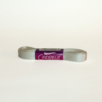 Fita de Cetim Tecida 10mx10mm Cru - Cinderela*
