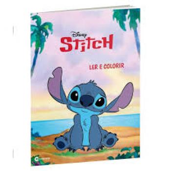 Livro Ler e Colorir Stitch Culturama