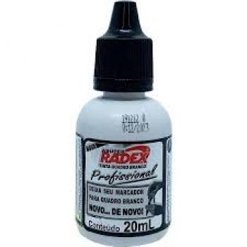 Tinta para Marcador de Quadro Branco Preto Reabastedor 20Ml - Radex*