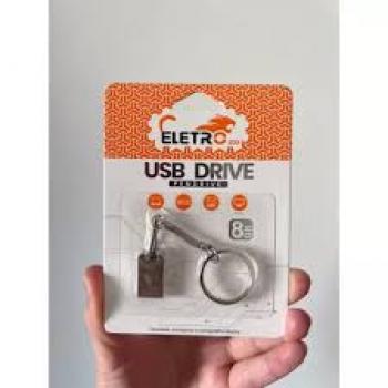 Mini Pendrive Eletro com Chaveiro Metálico USB 2.0 (4GB )