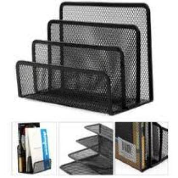 Organizador de Mesa 3 Divisões Aramado -Importado