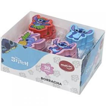 Borracha Decorada Stitch (Sortido) - Molin